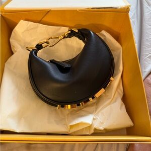 Fendi Black Nano Fendigraphy Bag